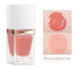 Liquid Blusher 4 Colors Rose Pink Blush Long Lasting Natural Cheek Face Makeup Blusher High Pigment For Women Cosmetics