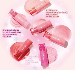 Liquid Blush Longlasting Velvet Ink Blusher Brightening Natural Rouge Multi-Purpose Matte Lipstick Eyeshadow Makeup