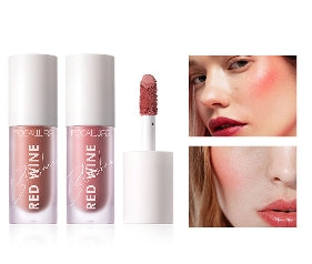 Face Liquid Blusher Natural Looking Matte Cheek Blush Cream Make Up