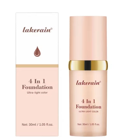 Color Changing Foundation 4 In 1 Moisturizer Longwearing Waterproof Concealer Even Skin Toning Sunscreen Spf 30 Whitening Makeup