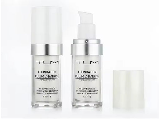 30ML  Foundation Color Changing Makeup Base Nude Face Full Cover Matte Concealer Long Lasting Make Up Liquid Foundation Cream