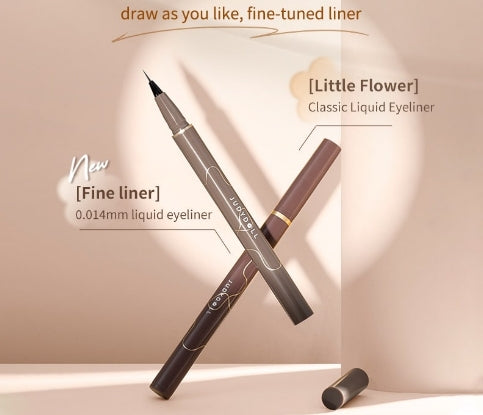 Liquid Eyeliner  Ultra Fine Liquid Eyeliner Waterproof with Smooth Strong Fibres  Smudge-proof Longwearing  Smooth