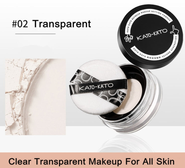 Oil Control Loose Powder Soft Matte Shimmer Setting Finishing Foundation Powder Natural Long Lasting Brighten Skin