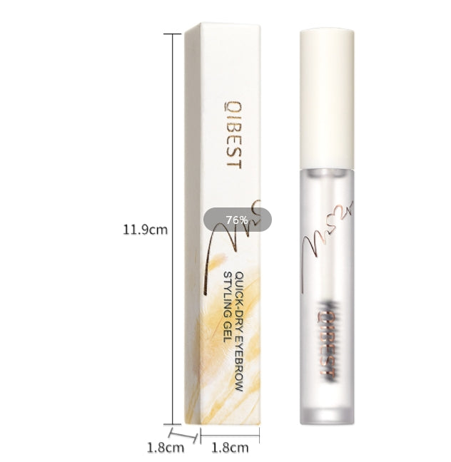 Transparent Eyebrow Pomade Brow Natural Waterproof Long Lasting Creamy Texture Tinted Sculpted Brow Gel Set With Brush