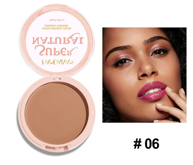 Lasting Oil Control Pressed Powder Bronzer Natural Brighten Waterproof Nude Setting Loose Translucent Powder Dupes Makeup Women