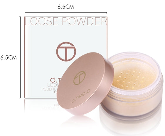 Loose Powder Matte Face Powder Long Lasting Invisible Pores Base Makeup Setting Powder Waterproof Make up Lock Powder