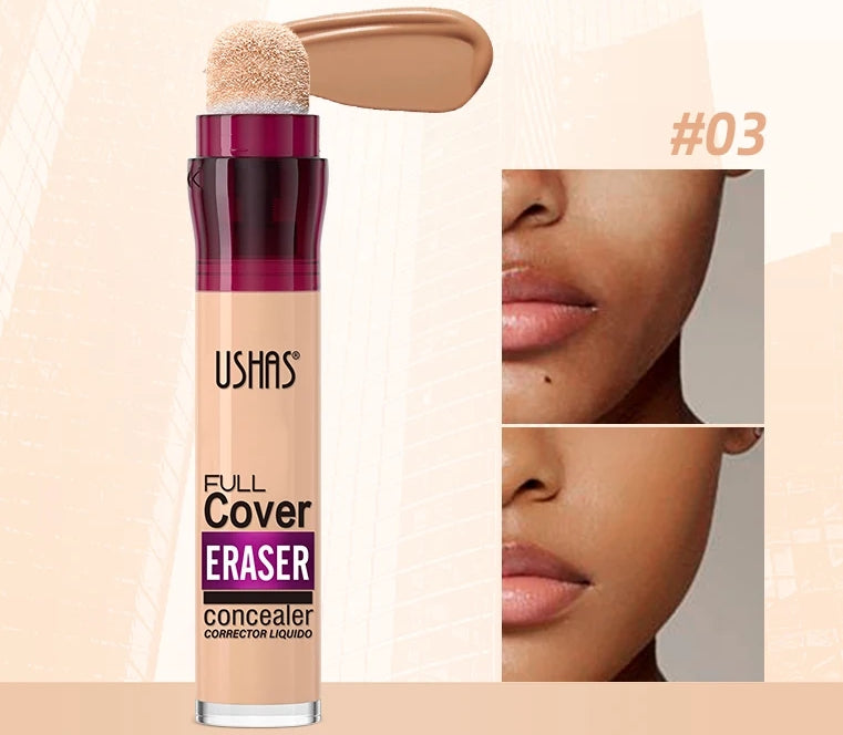 12color Sponge Head Concealer For Dark Circles Tears Freckles Corrector Acne High-end Makeup Natural Skin Makeup Cosmetics