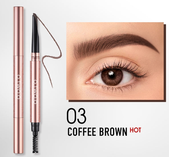 Machete Eyebrow Pencil Waterproof Natural Long Lasting Smooth Fill Fluff Blendable High Pigment Brow Pencil Eye Makeup
