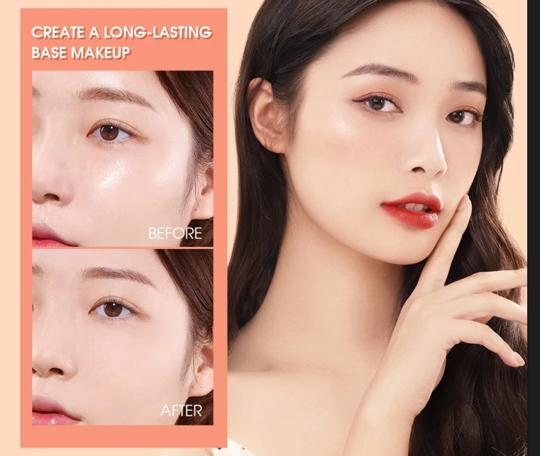 Oil-Control Face Pressed Powder Silk Smooth Makeup Setting Powder Waterproof Concealer Long Lasting Soft Face Powder