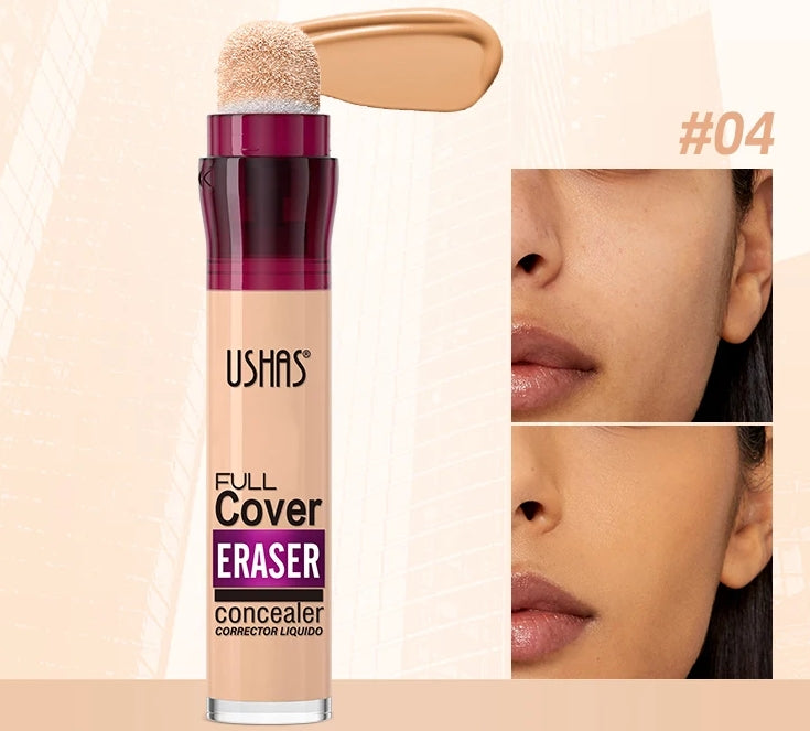 12color Sponge Head Concealer For Dark Circles Tears Freckles Corrector Acne High-end Makeup Natural Skin Makeup Cosmetics