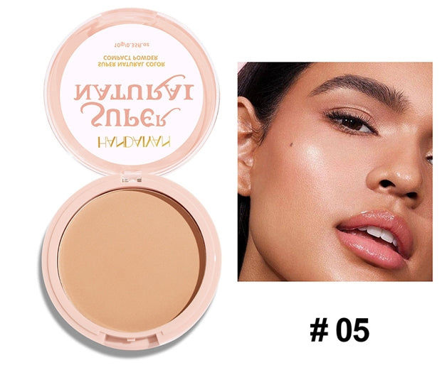 Lasting Oil Control Pressed Powder Bronzer Natural Brighten Waterproof Nude Setting Loose Translucent Powder Dupes Makeup Women