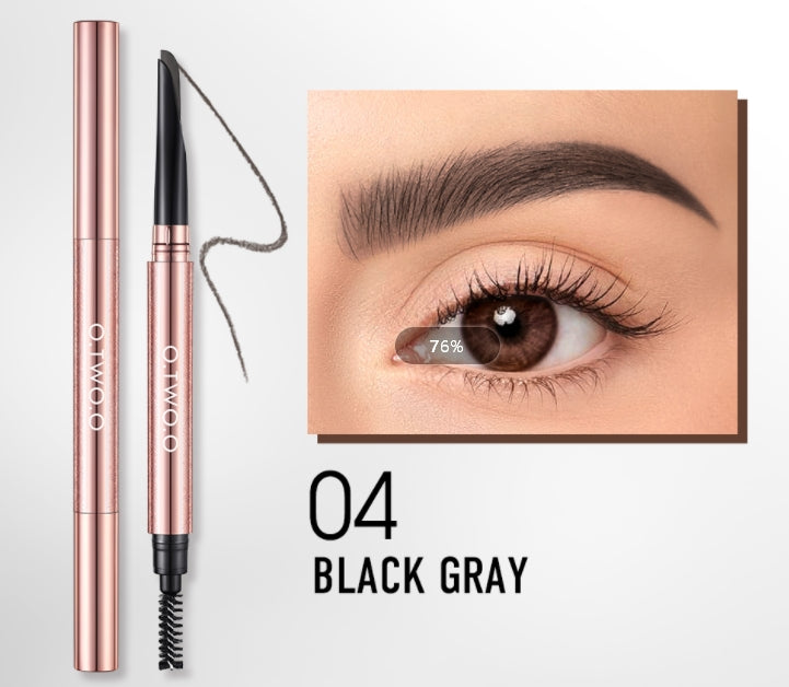 Machete Eyebrow Pencil Waterproof Natural Long Lasting Smooth Fill Fluff Blendable High Pigment Brow Pencil Eye Makeup