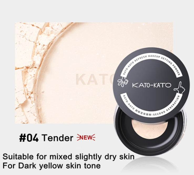 Oil Control Loose Powder Soft Matte Shimmer Setting Finishing Foundation Powder Natural Long Lasting Brighten Skin