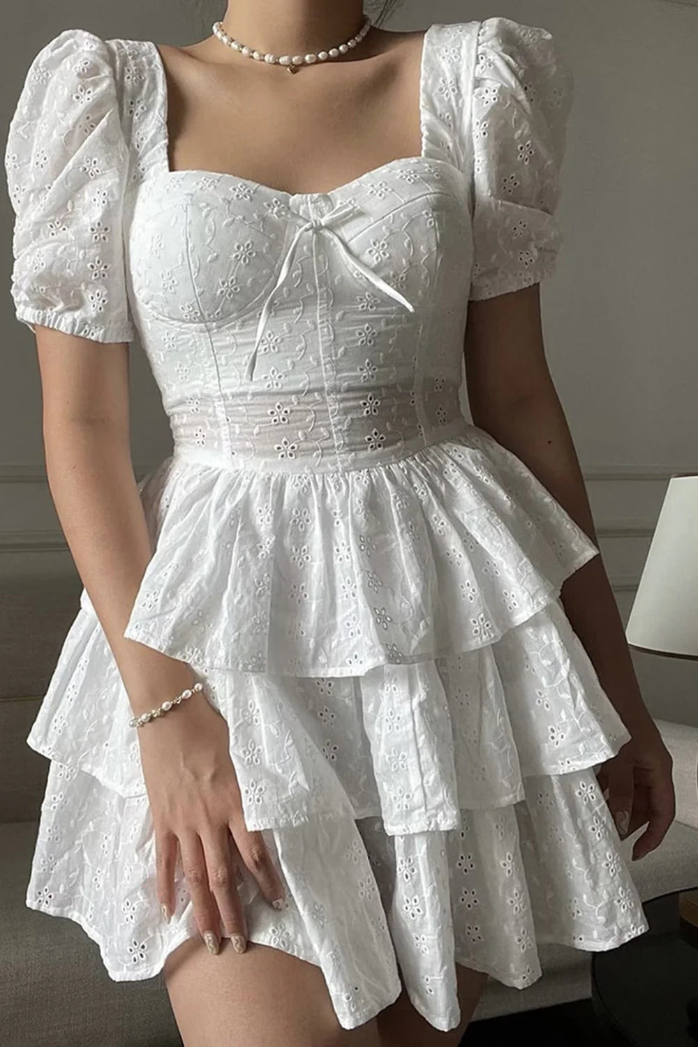 Sleeves Sweet Short Homecoming Dresses