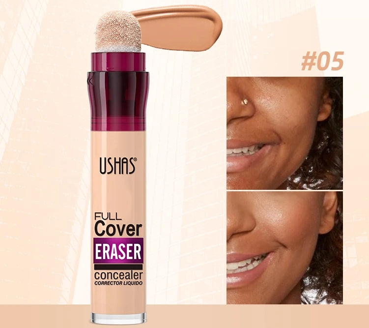 12color Sponge Head Concealer For Dark Circles Tears Freckles Corrector Acne High-end Makeup Natural Skin Makeup Cosmetics