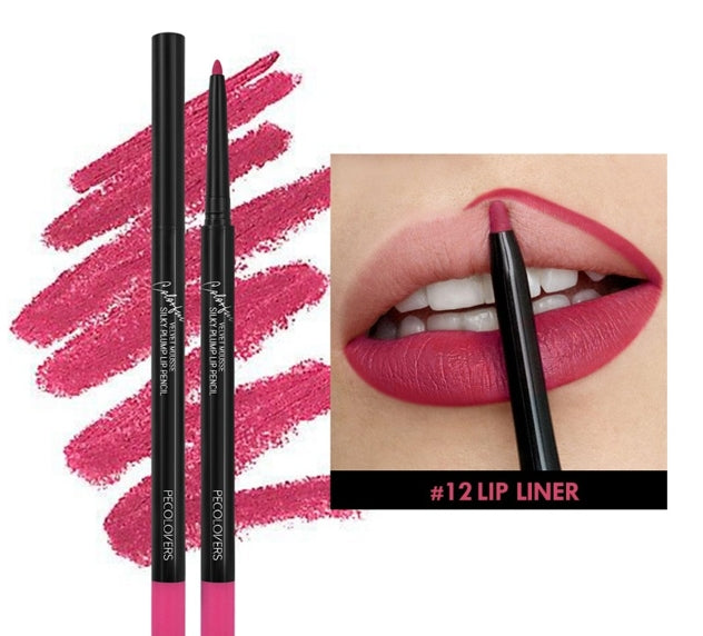 Matte Lip Liner Lipstick Waterproof Non-stick Cup Natural Long-lasting Lipstick Multi-color Lip Cosmetics Lip Pencil