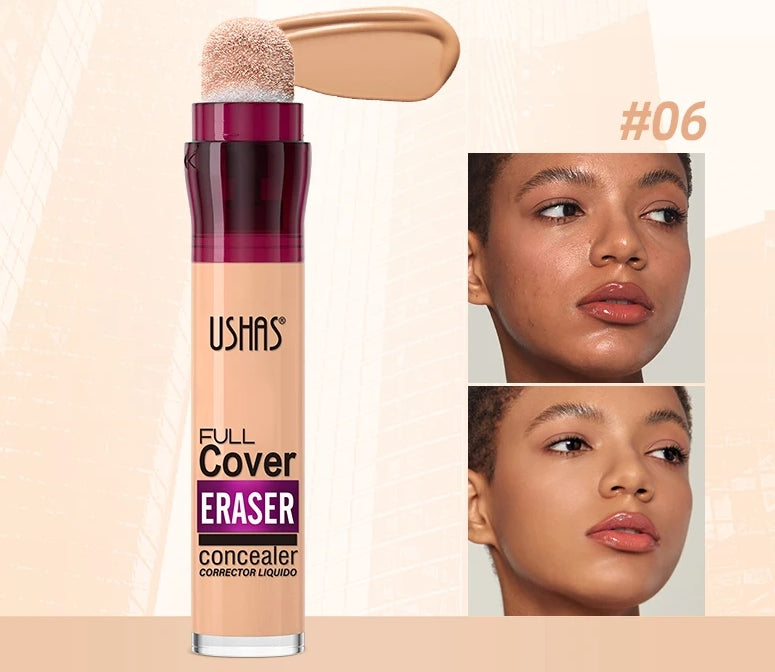 12color Sponge Head Concealer For Dark Circles Tears Freckles Corrector Acne High-end Makeup Natural Skin Makeup Cosmetics