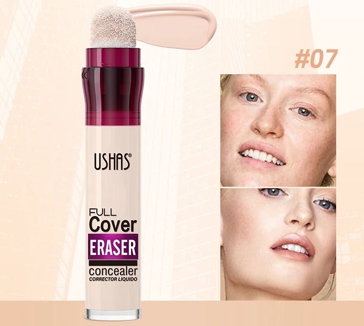 12color Sponge Head Concealer For Dark Circles Tears Freckles Corrector Acne High-end Makeup Natural Skin Makeup Cosmetics