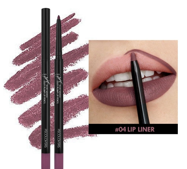Matte Lip Liner Lipstick Waterproof Non-stick Cup Natural Long-lasting Lipstick Multi-color Lip Cosmetics Lip Pencil