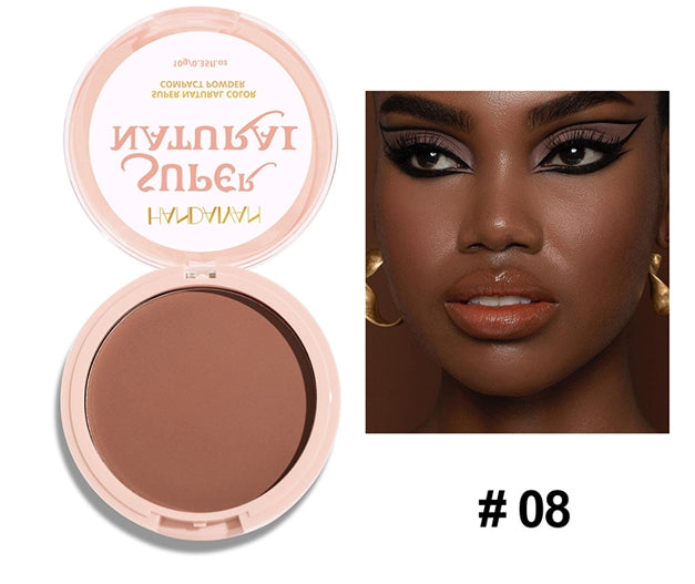 Lasting Oil Control Pressed Powder Bronzer Natural Brighten Waterproof Nude Setting Loose Translucent Powder Dupes Makeup Women