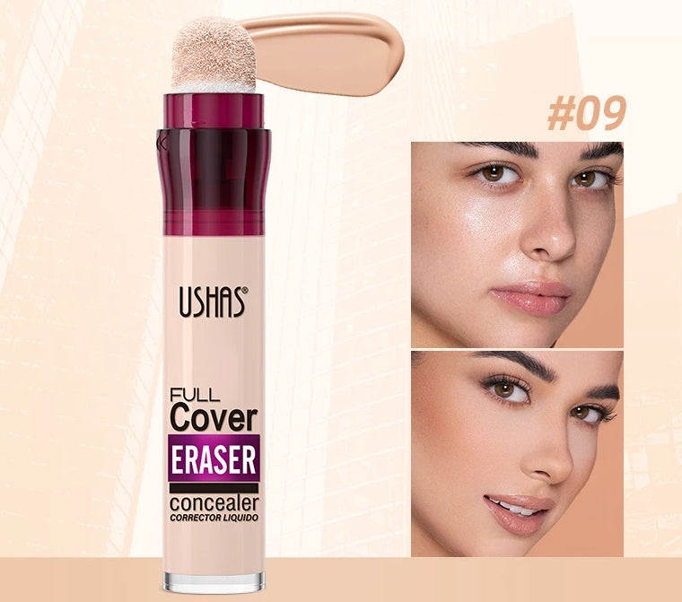 12color Sponge Head Concealer For Dark Circles Tears Freckles Corrector Acne High-end Makeup Natural Skin Makeup Cosmetics