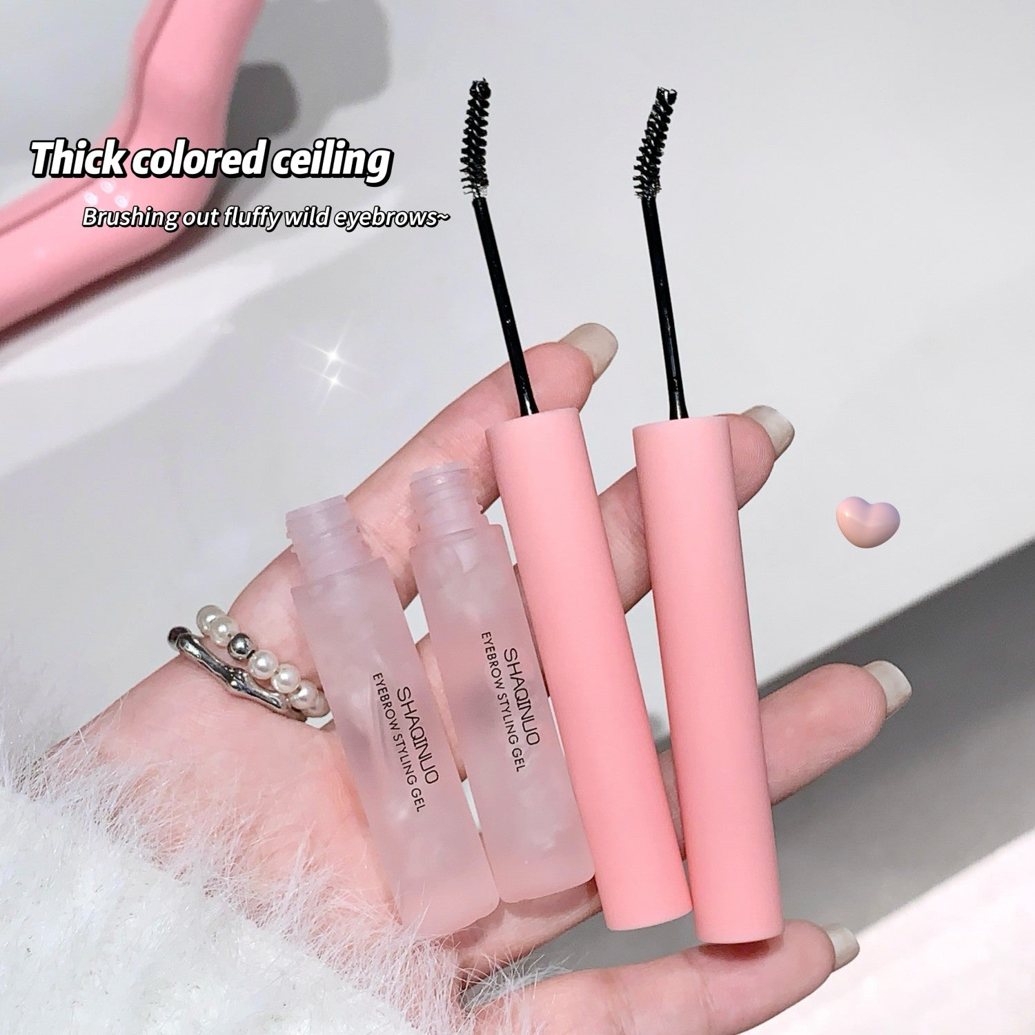 3D Eyebrow Gel Wild Eyebrow Setting Cream Eyebrow Makeup Styling Glue Silky Transparent Water Feeling Texture