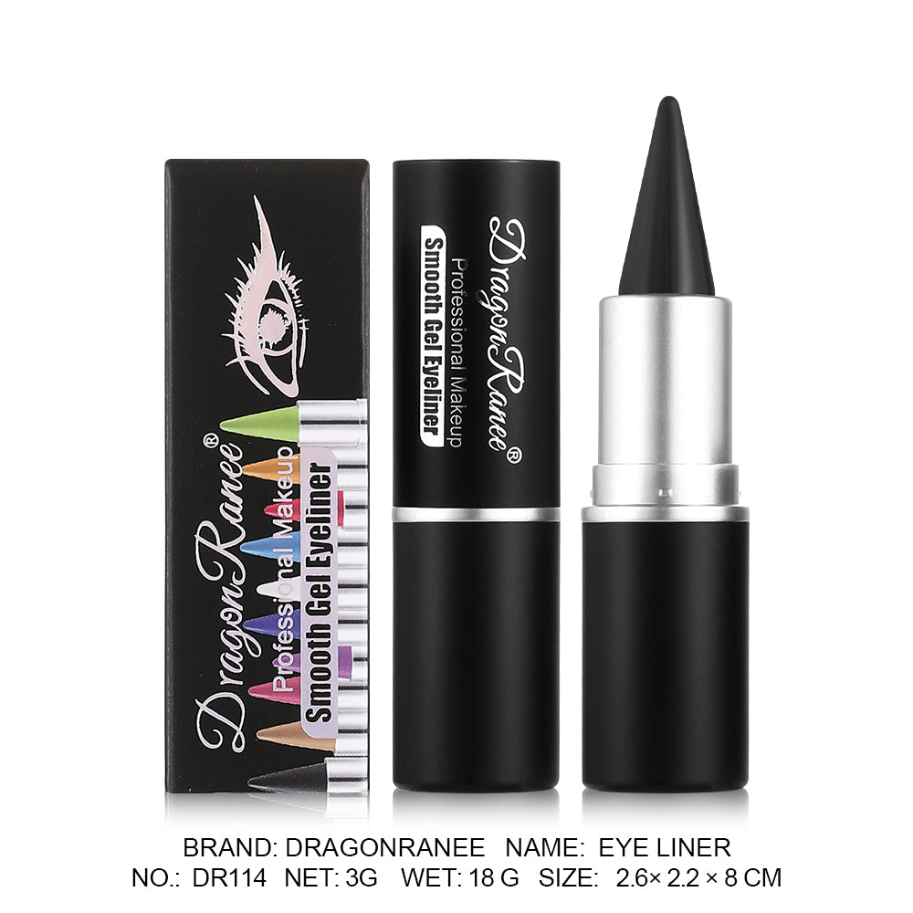 12color Matte Eyeliner Pencil & Solid Gel | Smudge-Proof Long-Lasting Formula | Easy to Apply for Precise lipstick-1