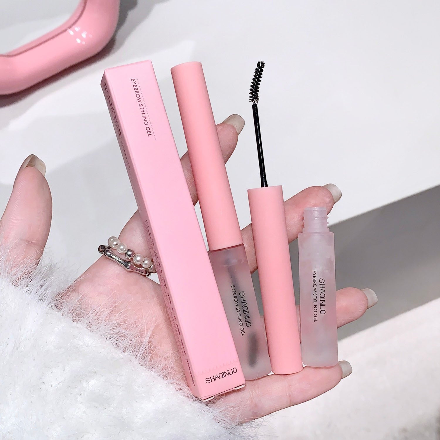 3D Eyebrow Gel Wild Eyebrow Setting Cream Eyebrow Makeup Styling Glue Silky Transparent Water Feeling Texture