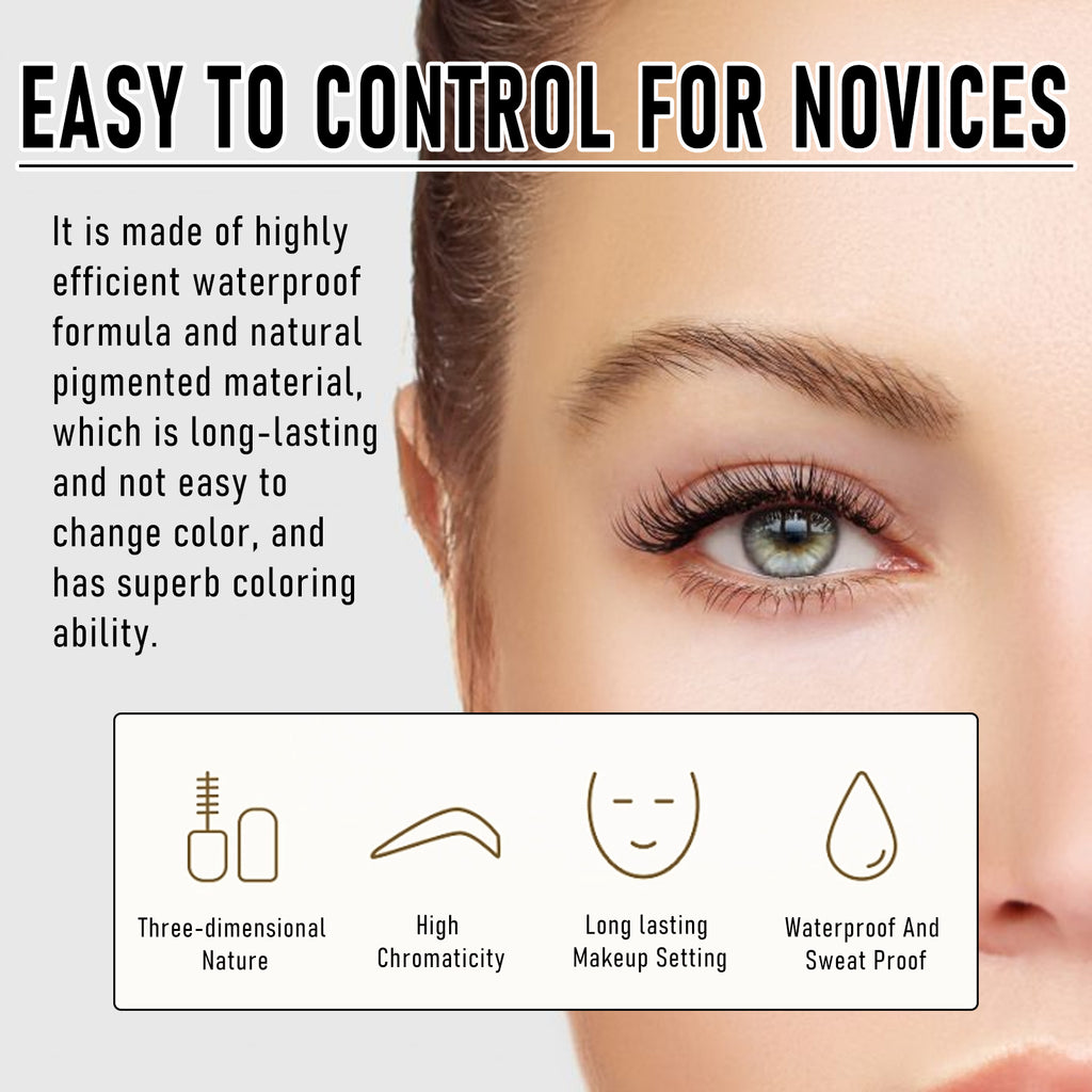 Peel Off Eyebrow Gel Tint Makeup Semi-Permanent Waterproof Long Lasting Sweat-proof Peel Off Dye Eyebrow Cream