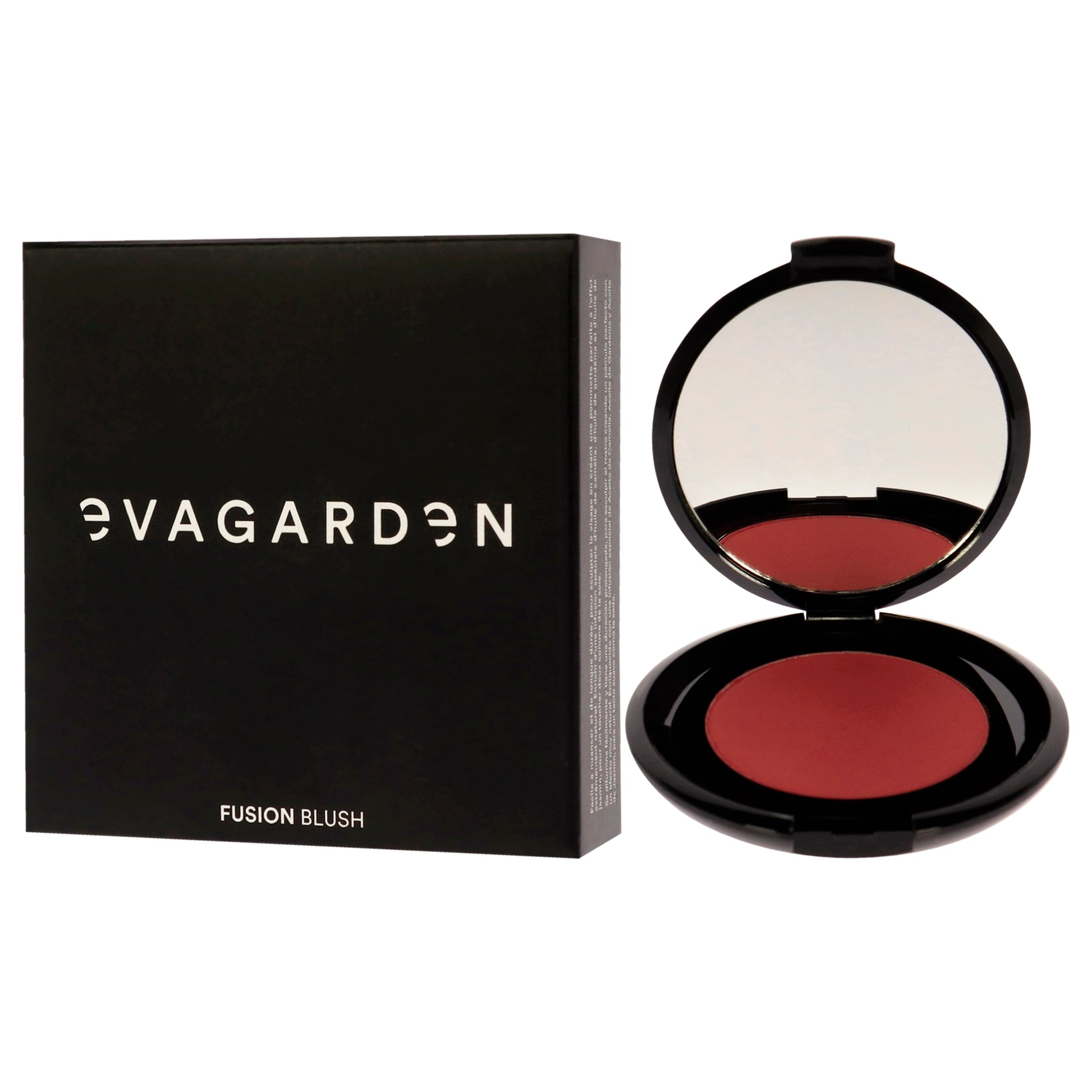 Fusion Blush - 345 Sheer Pink by Evagarden for Women - 0.17 oz Blush
