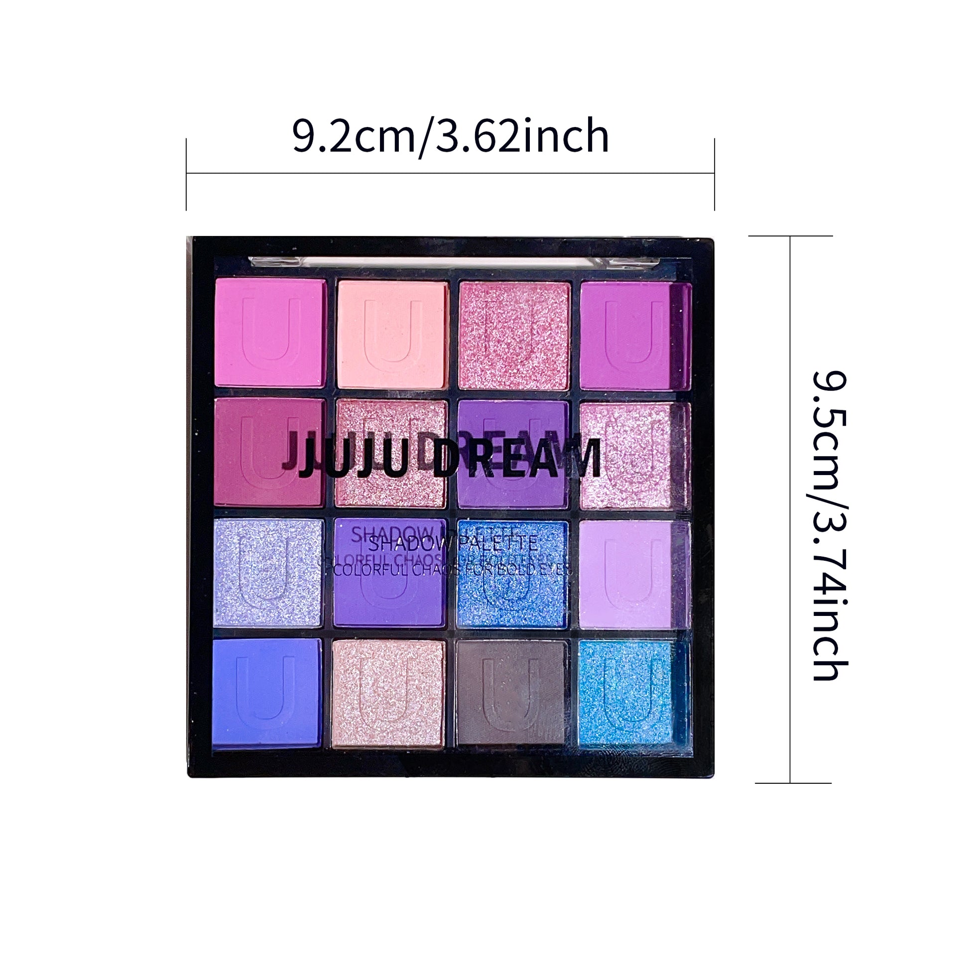 16 Colors Eyeshadow Palette  Koi Mermaid Palette  Wizard of Oz  Pearlescent Matte  Fine Glitter Macaron Eyeshadow