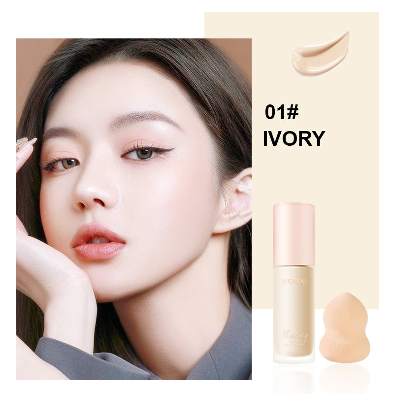 BB Cream Cushion Compact Make Up Foundation Concealer Cream with Face Cosmetics Makeup Puff