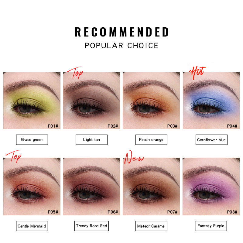 8 Colors Matte Liquid Eyeshadow Stick Waterproof Lasting Matte Metallic Easy To Makeup Professional Eye DarkEyeshadow