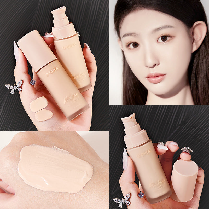 BB Cream Cushion Compact Make Up Foundation Concealer Cream with Face Cosmetics Makeup Puff