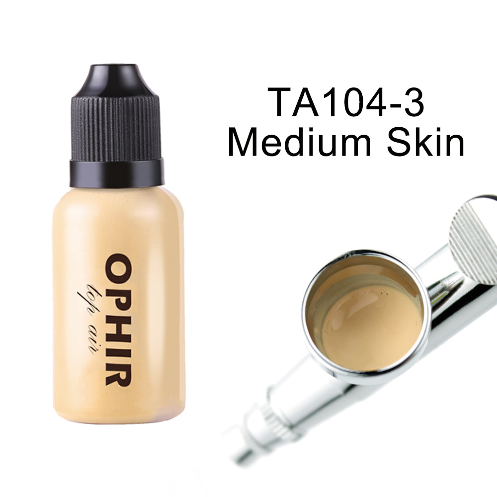 Airbrush Makeup Foundation Inks 3 Colors Air Foundation for Face Paint Make-up Salon Cosmetic Makeup Pigment_TA104(2-4-5)