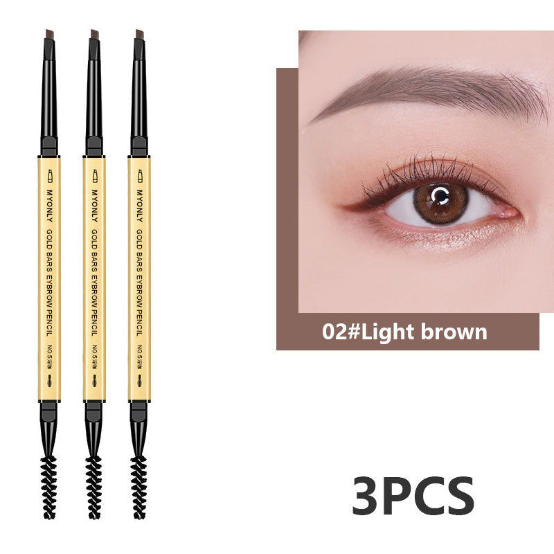 Double Sided Microblading Eyebrow Pen Woman Eyebrow Pencil Waterproof Marker Korean Make Up Products