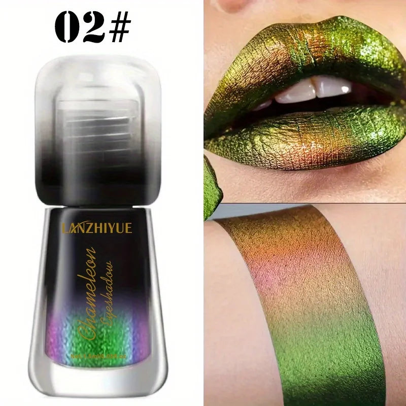 Chameleon Liquid Eyeshadow Pearl Burst Monochrome Metal Eyeshadow Liquid Eyeshadow