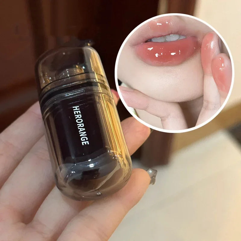 Misty Ice Night Mirror Lip Gloss Long Lasting Not Fade Lip Tint Water Gloss Glass Lipstick Blood plasma Lip Makeup Cosmetics