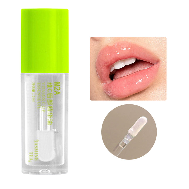 Vitamin C Lip Essence Oil Lip Oil Moisturizing Lip Liquid Hydrating moisturizing primer Improve lip lines and remove dead skin f