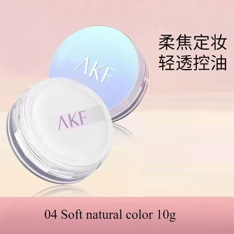 loose powder oil control setting powder light makeup control oil is not easy to remove makeup honey powder