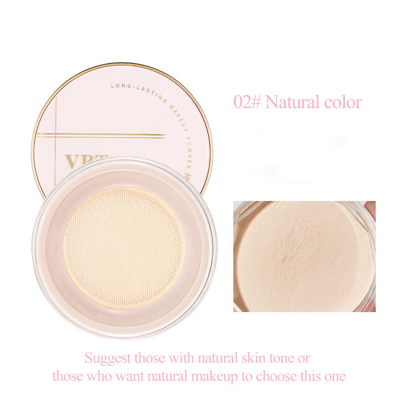 Oil-control Loose Face Powder Translucent Natural Setting Powder Makeup Waterproof Long Lasting Matte Cosmetics