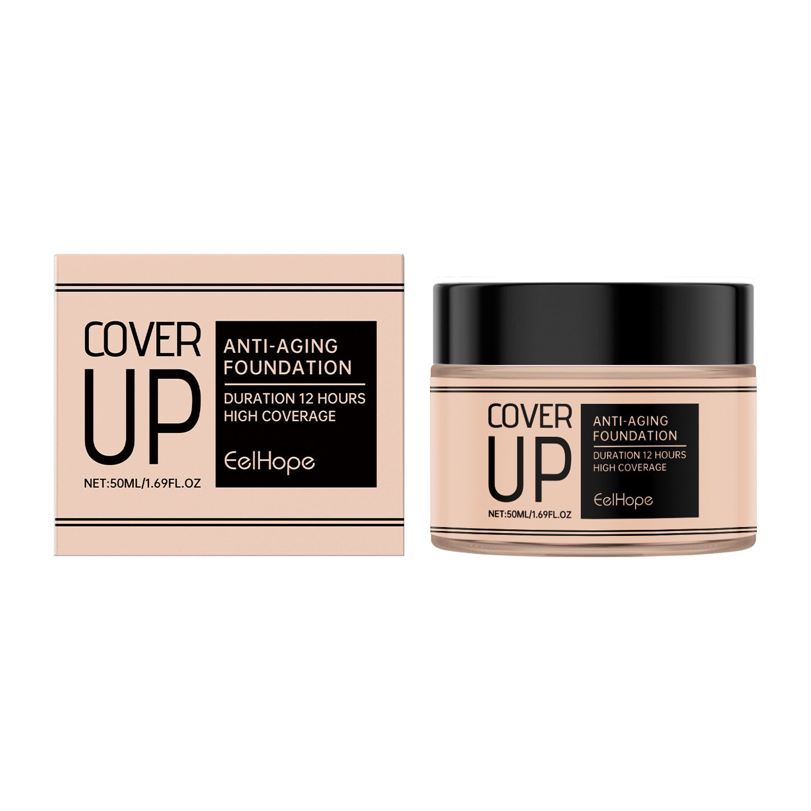 Face Foundation Cream Oil-Control Matte  Waterproof Lasting Concealer Liquid Full Coverage Matte Professional Makeup