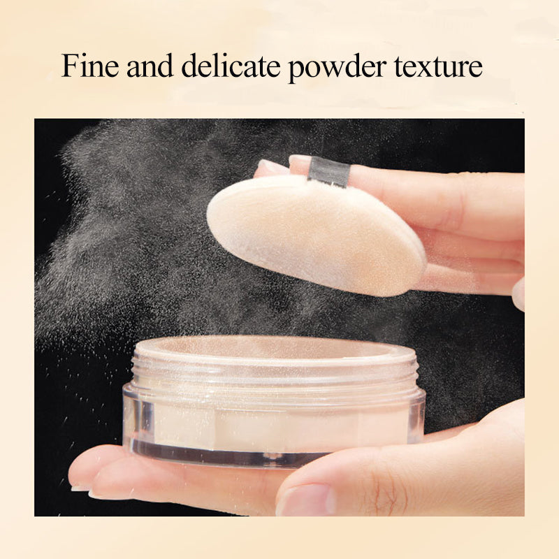Oil-control Loose Face Powder Translucent Natural Setting Powder Makeup Waterproof Long Lasting Matte Cosmetics