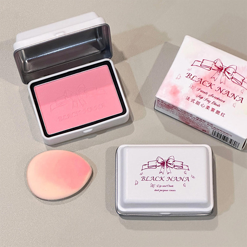 French sweetheart soft mist blush  low saturation  pure desire  Korean make-up  make-up  rouge  makeup