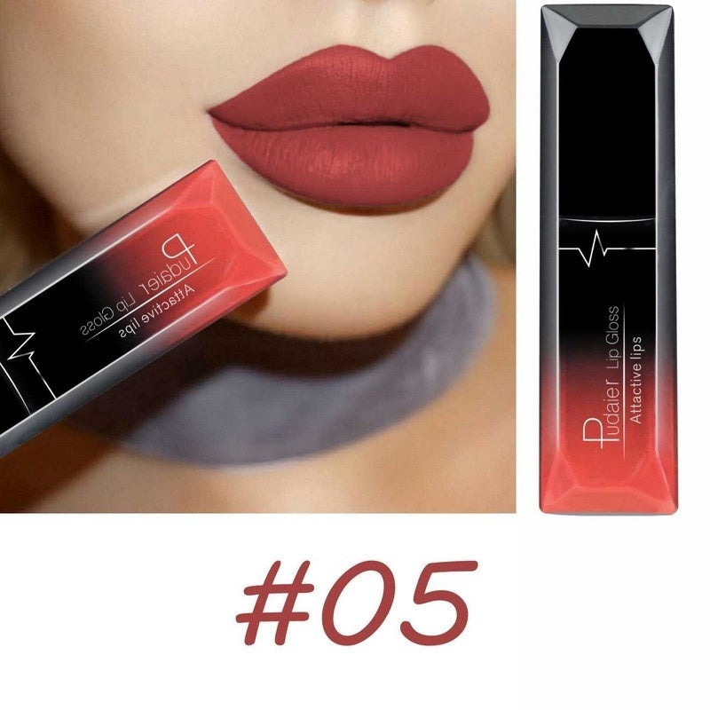 18 Color Christmas Lip Makeup 18 Color Super Matte Velvet Long Lasting Lipgloss Liquid Lipstick Lip Cream