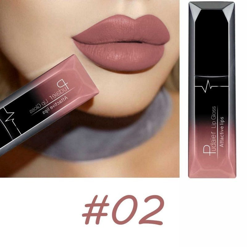 18 Color Christmas Lip Makeup 18 Color Super Matte Velvet Long Lasting Lipgloss Liquid Lipstick Lip Cream