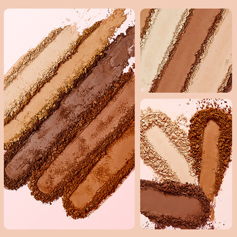 Lasting Control Oil Pressed Setting Powder Natural Matte Waterproof Loose Translucent Nude Face Powder Women Makeup Cosmetics