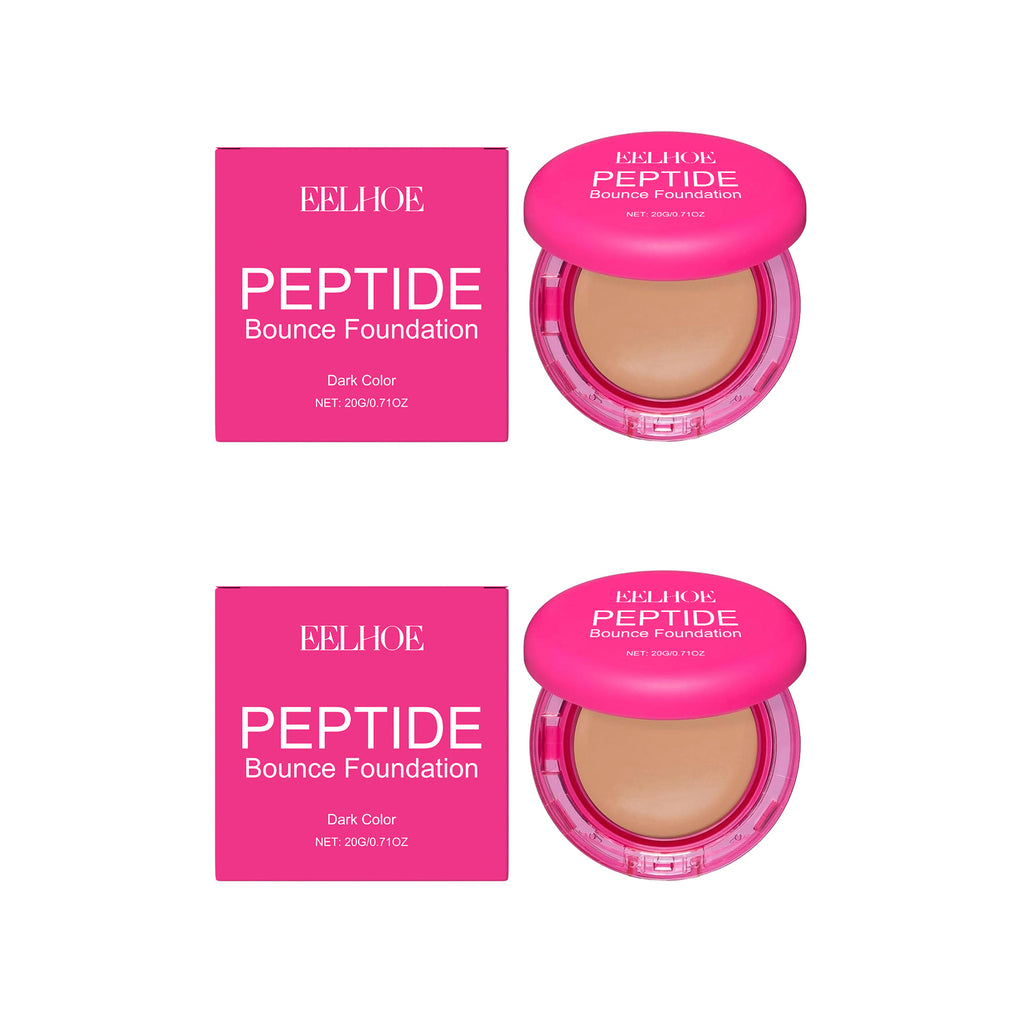 Peptide Bounce Balm Foundation Lasting Full Coverage Concealer Covers Spot Blemishes Brightening Oil Control Makeup Base Cream