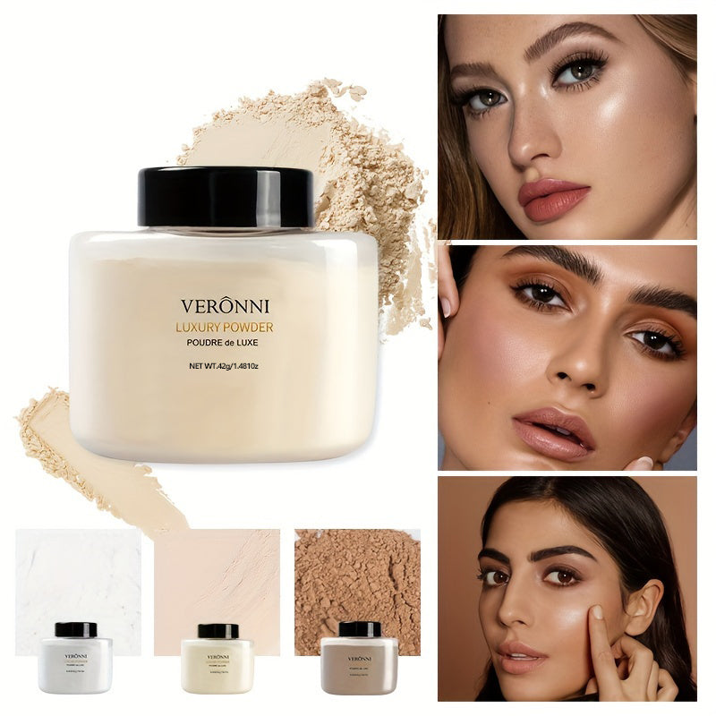 Banana Luxury Powder for Women Face Foundation Banana Powder Bottles Loose Powder Authentic Oil-Control Beauty Make Up Art Tools