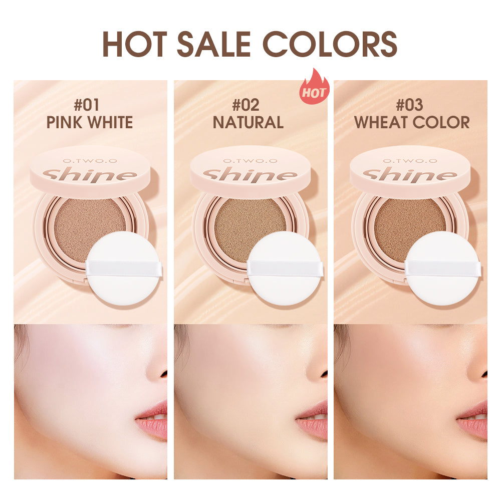 Wholesale Air Cushion BB Cream 3 Colors Fuller Coverage Waterproof Long-lasting Concealer Cushion Compact Face Makeup